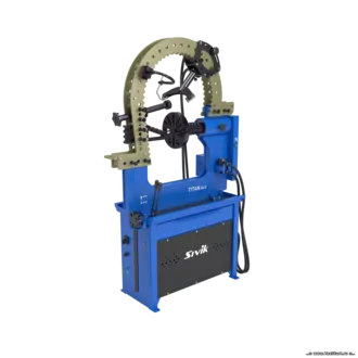 Стенд для правки автомобильных дисков Титан ALU Компакт с электроприводом